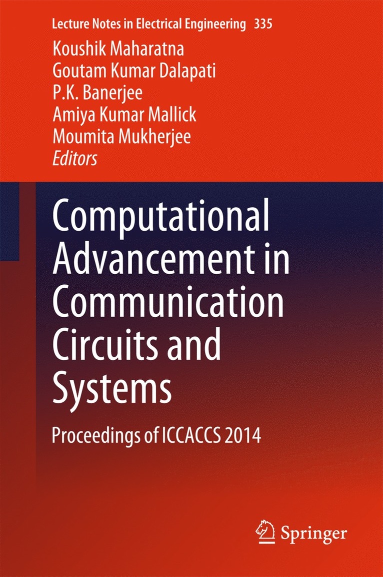 Computational Advancement in Communication Circuits and Systems 1