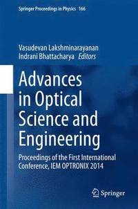 bokomslag Advances in Optical Science and Engineering