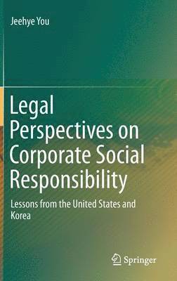 bokomslag Legal Perspectives on Corporate Social Responsibility
