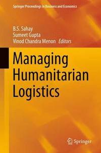 bokomslag Managing Humanitarian Logistics