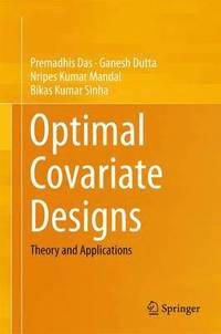 bokomslag Optimal Covariate Designs