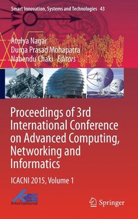 bokomslag Proceedings of 3rd International Conference on Advanced Computing, Networking and Informatics