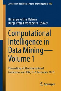 bokomslag Computational Intelligence in Data MiningVolume 1