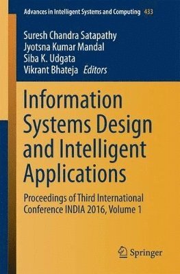 bokomslag Information Systems Design and Intelligent Applications