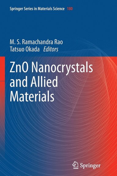 bokomslag ZnO Nanocrystals and Allied Materials
