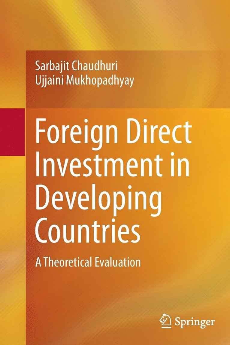 Foreign Direct Investment in Developing Countries 1