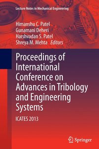 bokomslag Proceedings of International Conference on Advances in Tribology and Engineering Systems