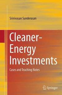 bokomslag Cleaner-Energy Investments