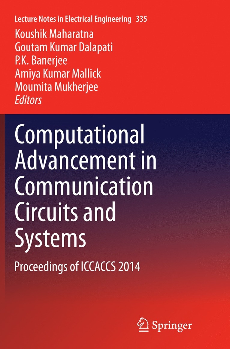 Computational Advancement in Communication Circuits and Systems 1