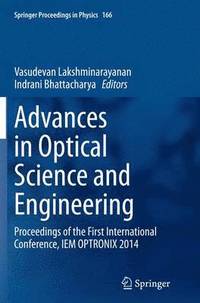 bokomslag Advances in Optical Science and Engineering