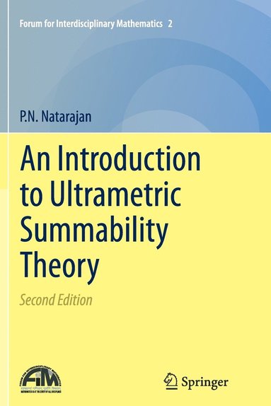 bokomslag An Introduction to Ultrametric Summability Theory