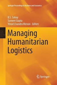 bokomslag Managing Humanitarian Logistics
