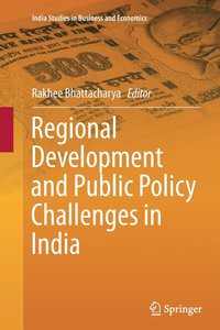 bokomslag Regional Development and Public Policy Challenges in India