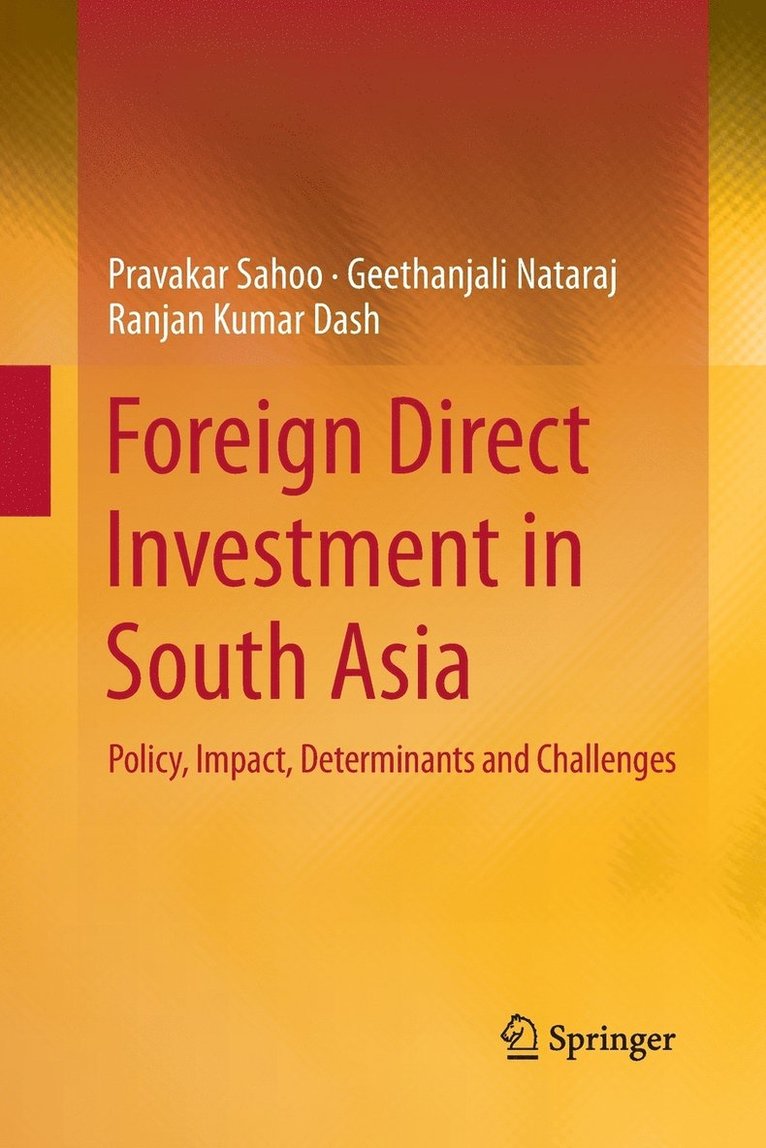 Foreign Direct Investment in South Asia 1