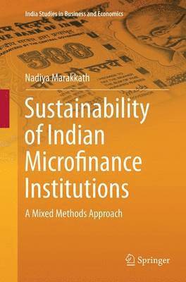 bokomslag Sustainability of Indian Microfinance Institutions