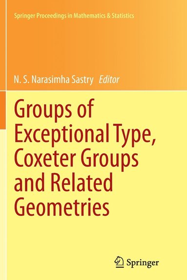 bokomslag Groups of Exceptional Type, Coxeter Groups and Related Geometries