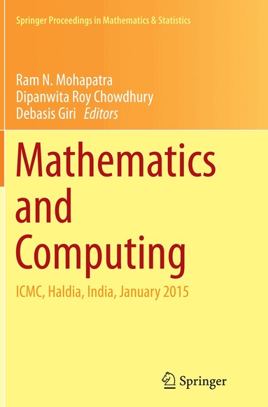 Ram N. Mohapatra, Dipanwita Roy Chowdhury, Debasis Giri - Mathematics and Computing, Häftad