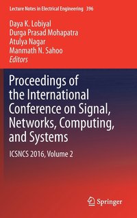 bokomslag Proceedings of the International Conference on Signal, Networks, Computing, and Systems