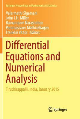 bokomslag Differential Equations and Numerical Analysis