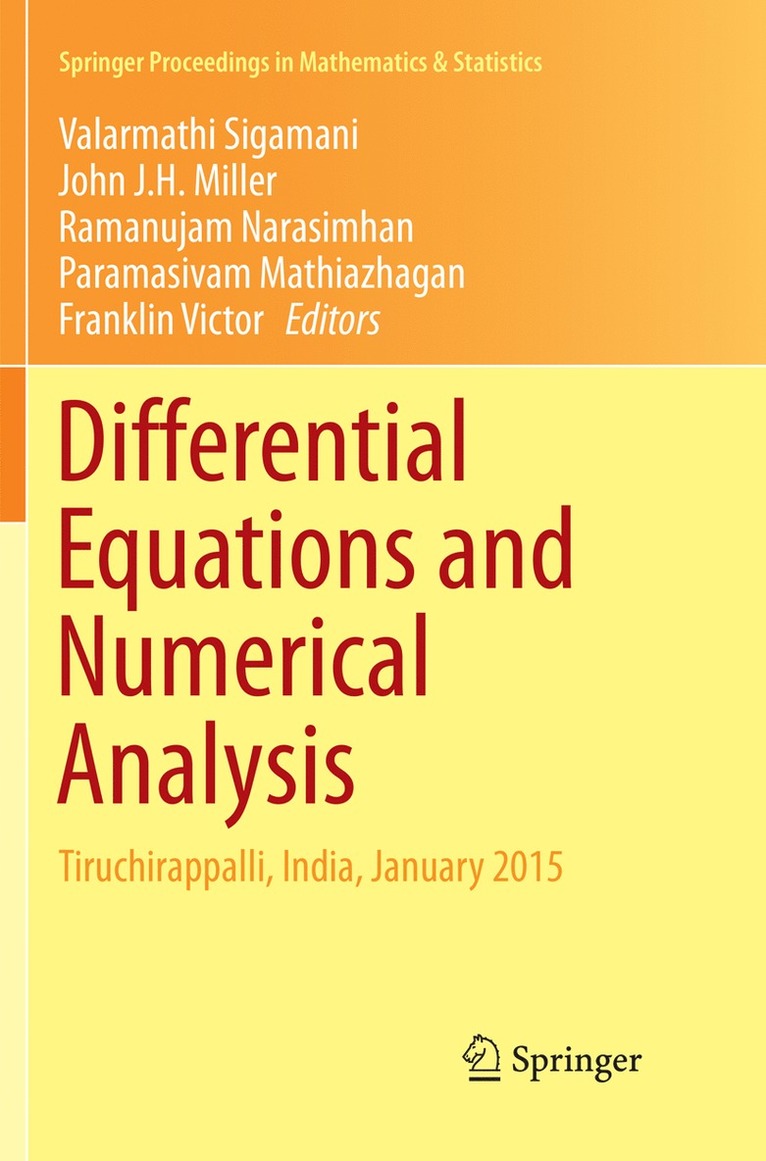 Differential Equations and Numerical Analysis 1