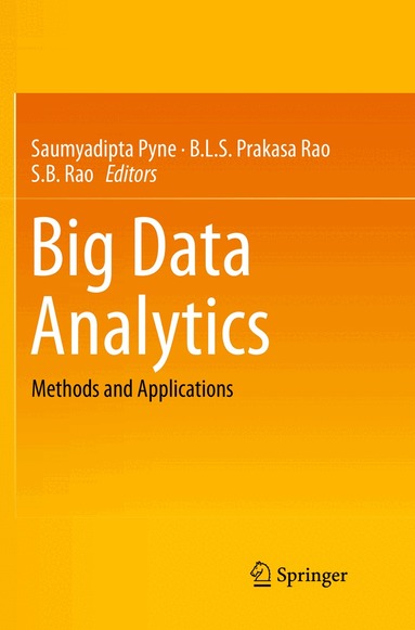 Saumyadipta Pyne, B.L.S. Prakasa Rao, S.B. Rao - Big Data Analytics, Häftad
