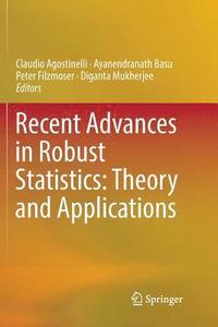 bokomslag Recent Advances in Robust Statistics: Theory and Applications