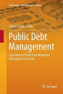 bokomslag Public Debt Management