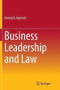 bokomslag Business Leadership and Law