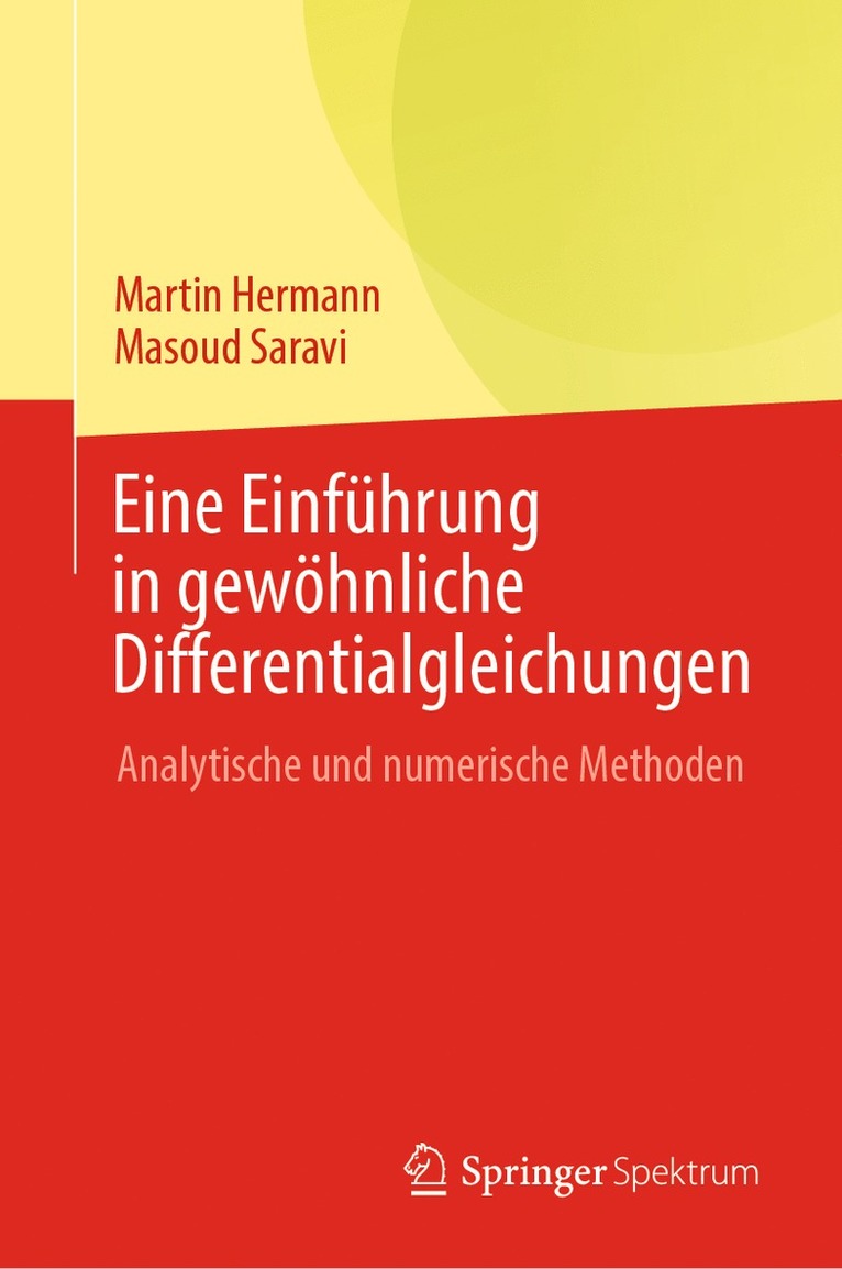 Martin Hermann, Masoud Saravi - Eine Einführung in gewöhnliche Differentialgleichungen, Inbunden