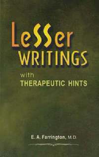 bokomslag Lesser Writings with Therapeutic Hints