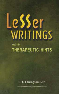 bokomslag Lesser Writings with Therapeutic Hints
