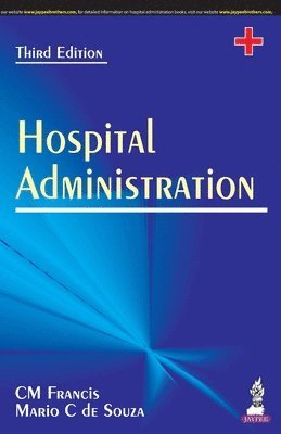 CM Francis, Mario C de Souza - Hospital Administration, Häftad