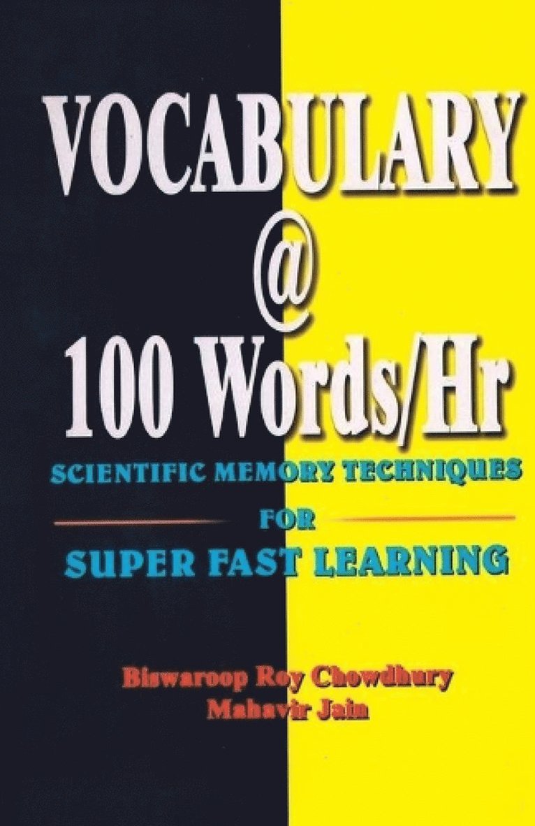 Vocabulary @ 100 Words/HR