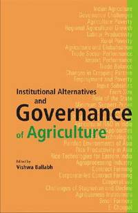 bokomslag Institutional Alternatives and Governance of Agriculture