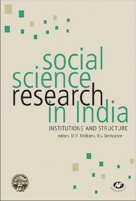 R. S. Deshpande - Social Science Research in India, Inbunden