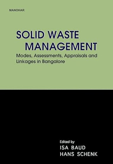 I. Baud, Isa Baud, Has Schenk - Solid Waste Management, Inbunden