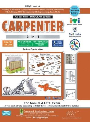 bokomslag Carpenter 3-In-1 Th. & Asst./Model (Sol.) (Nsqf - Modular)