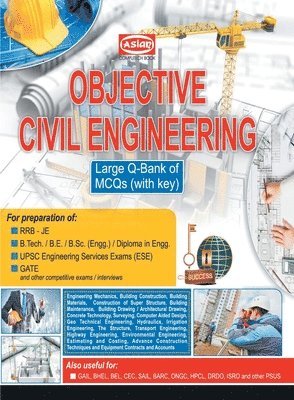 bokomslag Q-BANK MCQS RRB WITH KEY CIVIL ENGG. OBJECTIVE