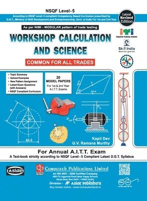 bokomslag Workshop Cal. & Sc. (Common For All Tr.) (Nsqf - 5 Modular)