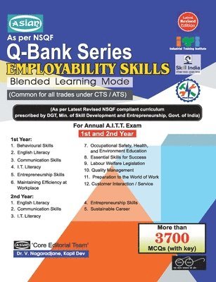 Asian Core Team - Employability Skills Q-Bank (Blended NSQF 1st & 2nd Year), Häftad