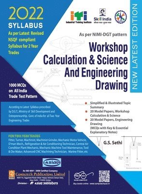 G S Sethi, Balbir Singh - Fitter Workshop Calculation & Science And Engineering Drawing (NSQF 1st & 2nd Year), Häftad