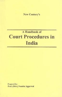 Nomita Aggarwal - Handbook of Court Procedures in India, Häftad
