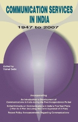 bokomslag Communication Services in India -- 1947-2007