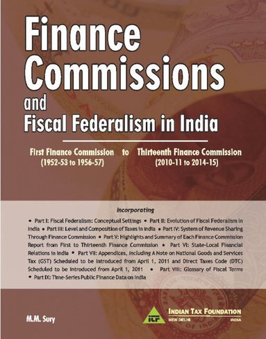 bokomslag Finance Commissions & Fiscal Federalism in India