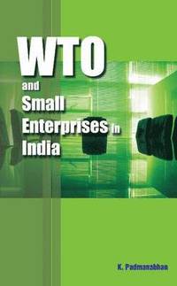 bokomslag WTO & Small Enterprises in India