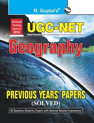 R. Gupta - UGC Net Geography, Häftad
