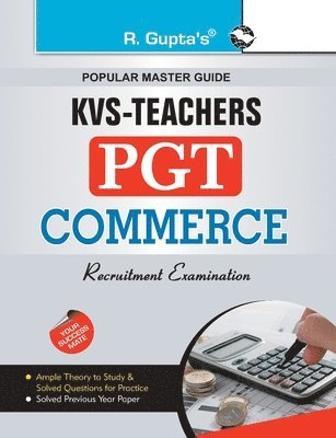 Kvs - Teachers (Pgt) Commerce Guide 1