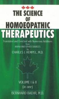 bokomslag Science of Homoeopathic Therapeutics