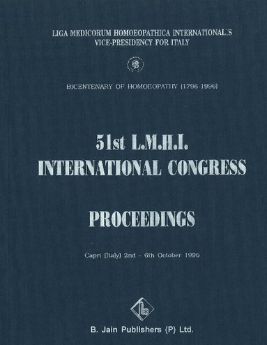 bokomslag 51st L.M.H.I. International Congress Proceedings