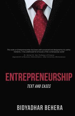 bokomslag Entrepreneurship Text and cases